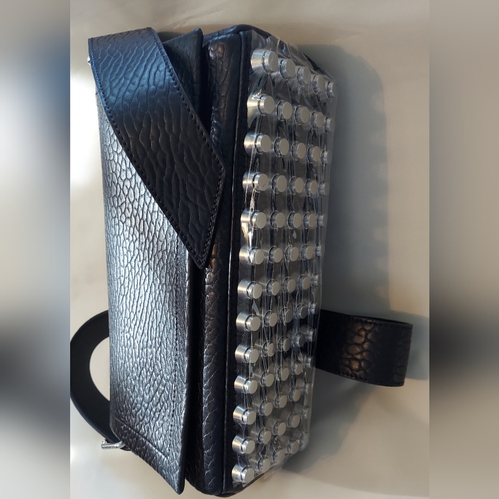 Alexander Wang Ricco Black Textured Leather Bag (Medium) - Picture 9 of 15